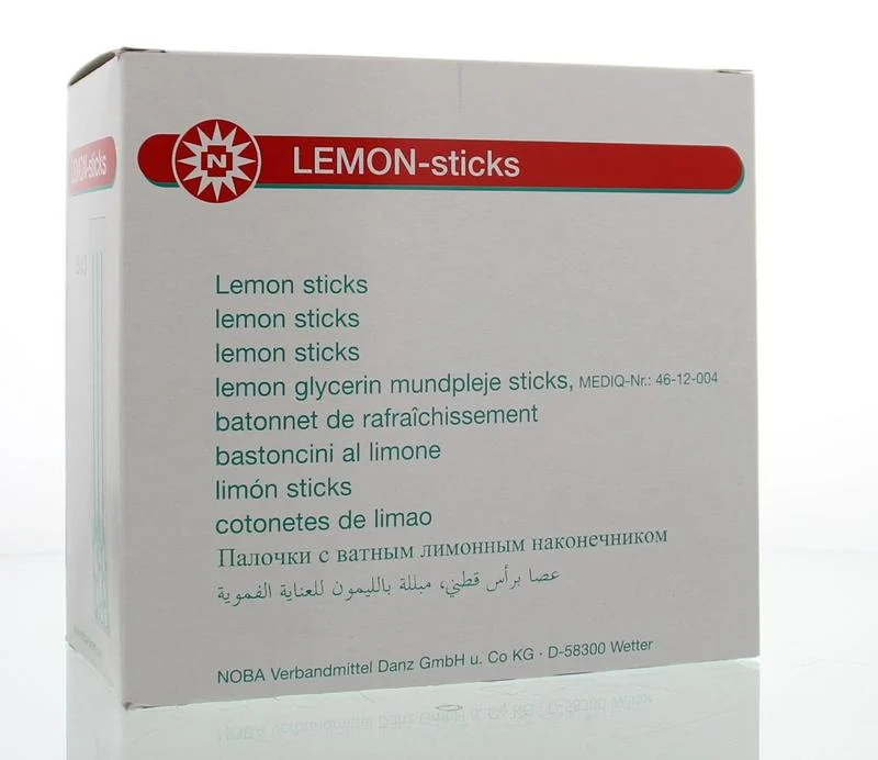 Applimed Lemon glycerine swabs noba 25.00 Stuks