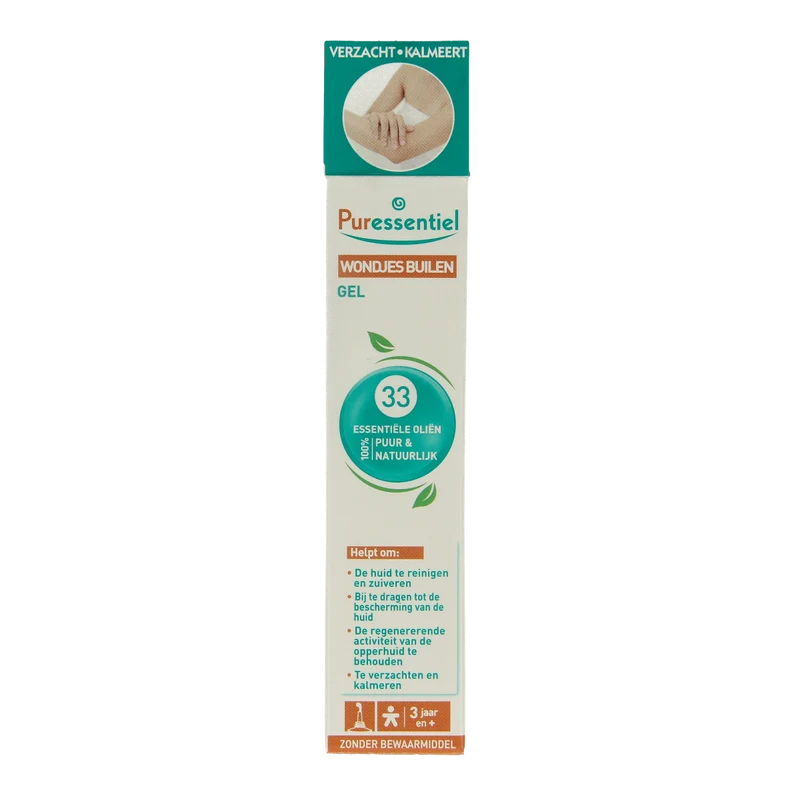 Puressentiel Wondjes en builen gel 33 essentiele olie 20.00 Milliliter