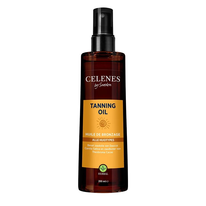 Celenes Herbal tanning oil 200.00 Milliliter